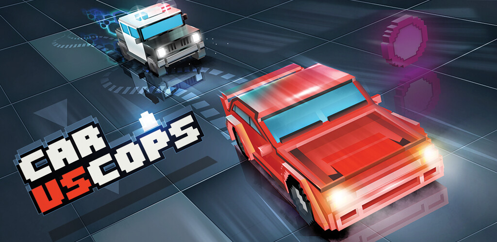 Car Rush 2D game promotional artwork by Archer Art Studio