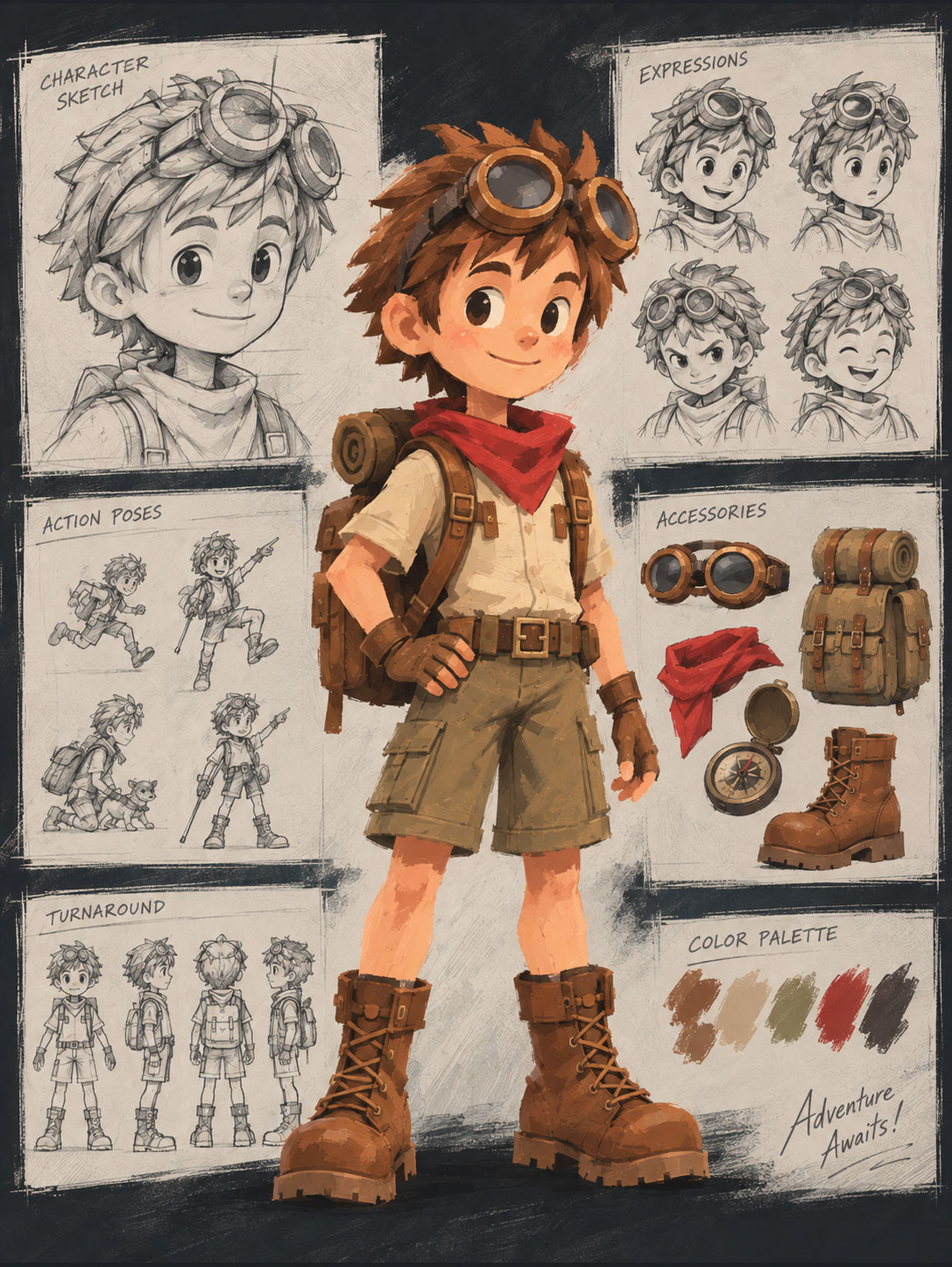 3D game art concept development by Archer Art Studio