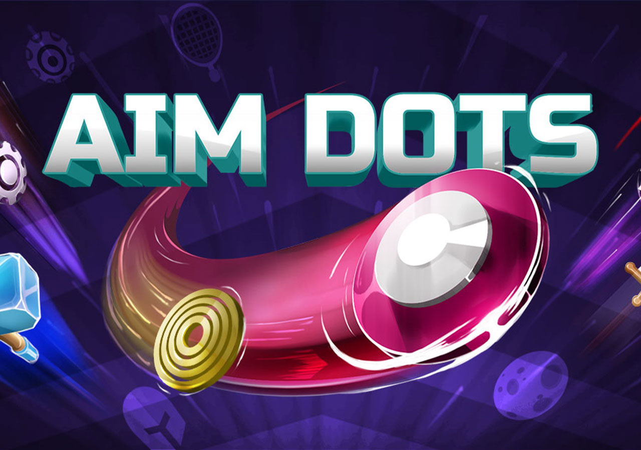 Aim Dots game promotional artwork by Archer Art Studio