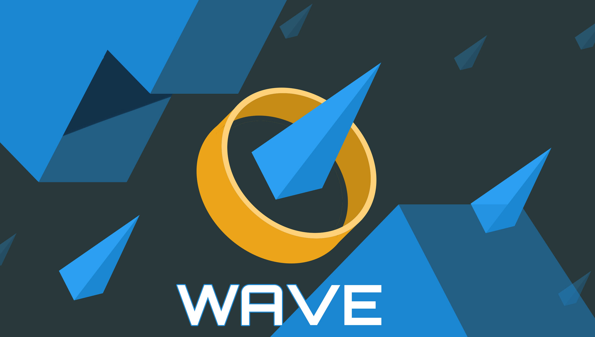 Clean vector artwork for Wave game by Archer Art Studio