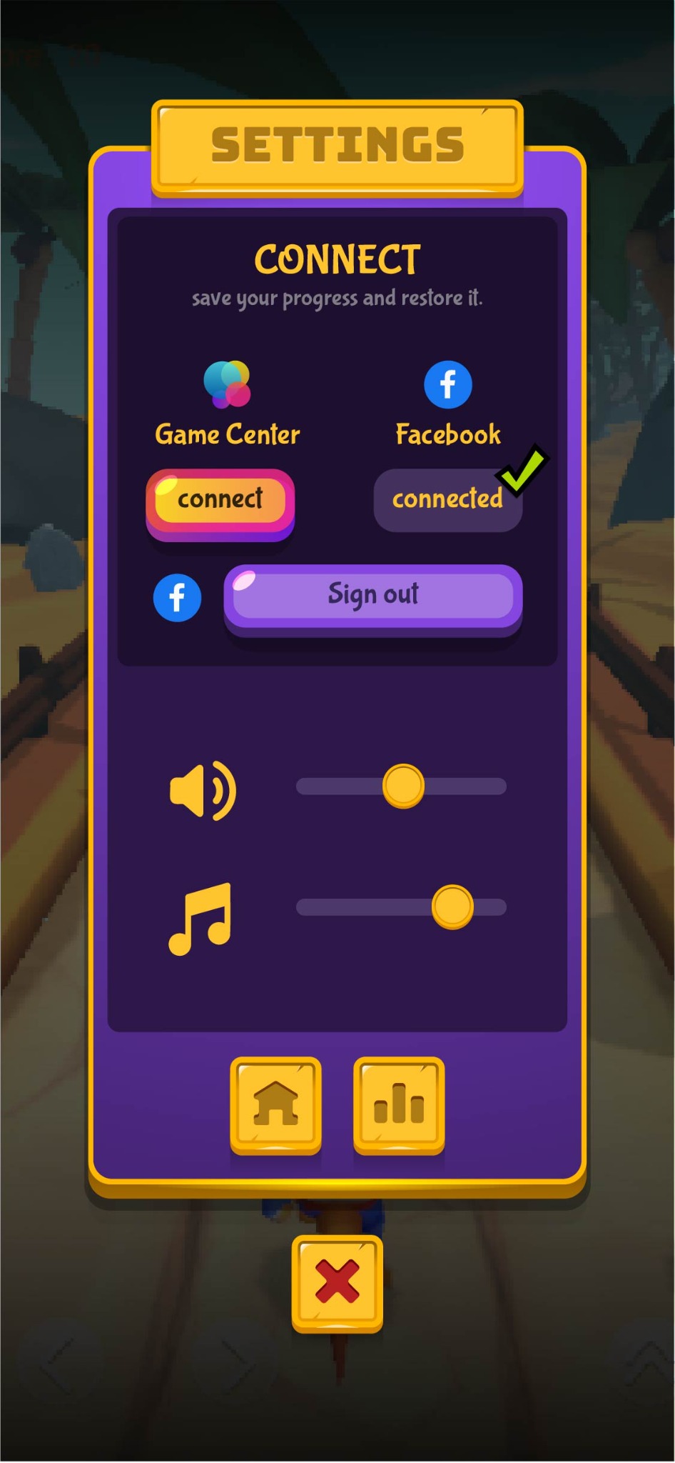 Kangaroo Khaos account connections