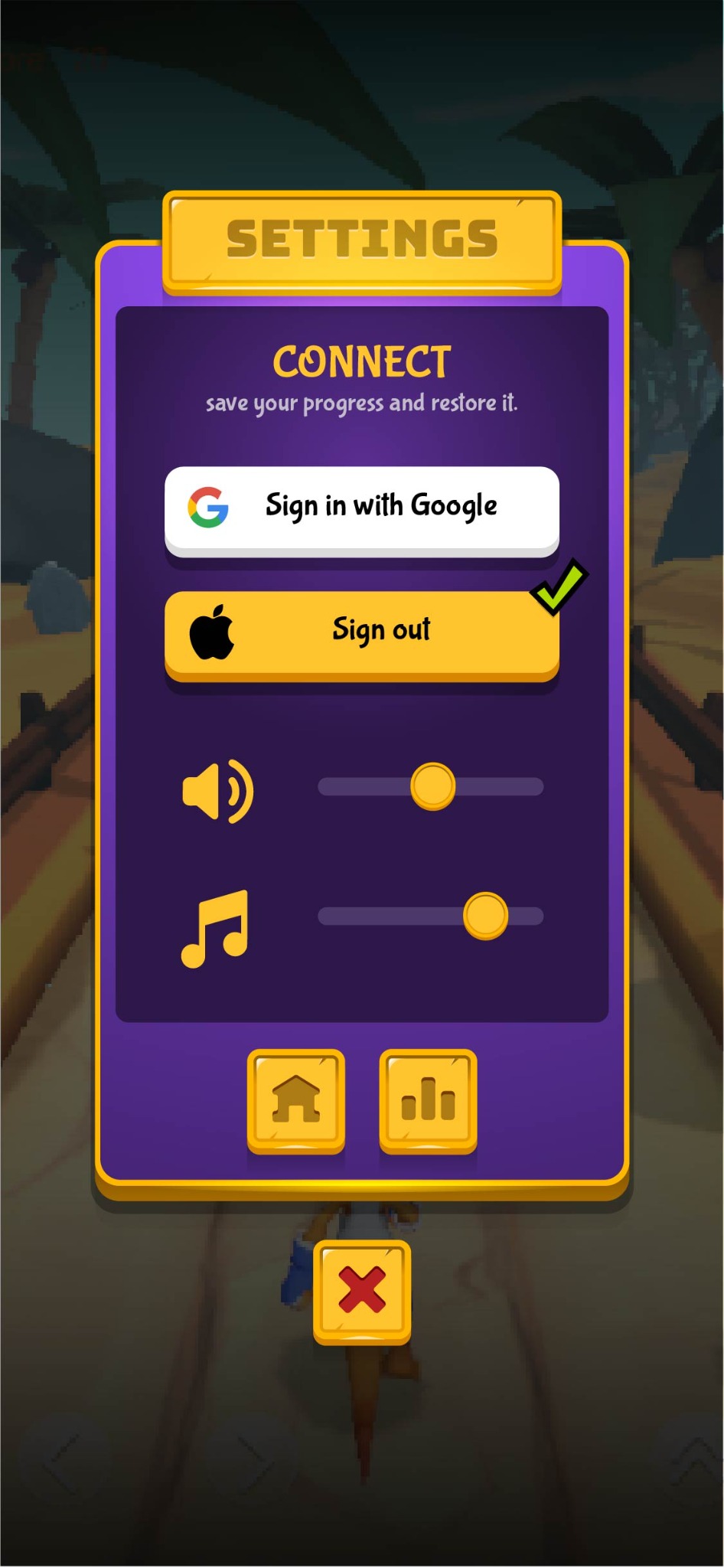 Kangaroo Khaos Google and Apple sign in